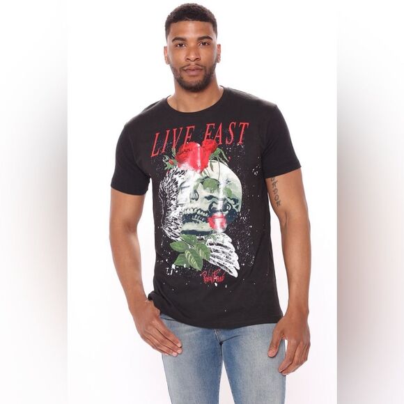 Reason Live Fast Short Sleeve Tee - Picture 1 of 4
